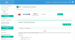 Desktop Screenshot of bip.dobraszczecinska.pl