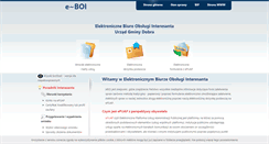 Desktop Screenshot of eboi.dobraszczecinska.pl
